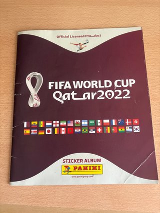 Álbum de Cromos Panini FIFA World Cup Qatar 2022