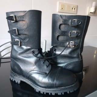 Botas Militares negras "Segarra" Ejército Español.
