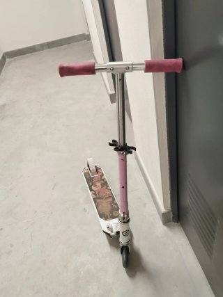 Patinete Infantil Rosa y Blanco