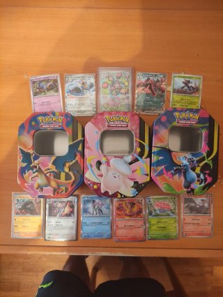Lote de Cartas Pokémon y accesorios