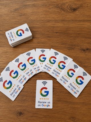 Pack de 10 a 30 Tarjetas NFC Google Reviews