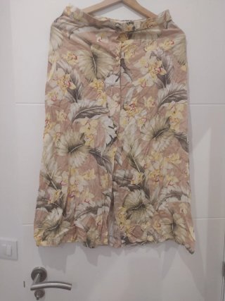 Falda Larga Estampada