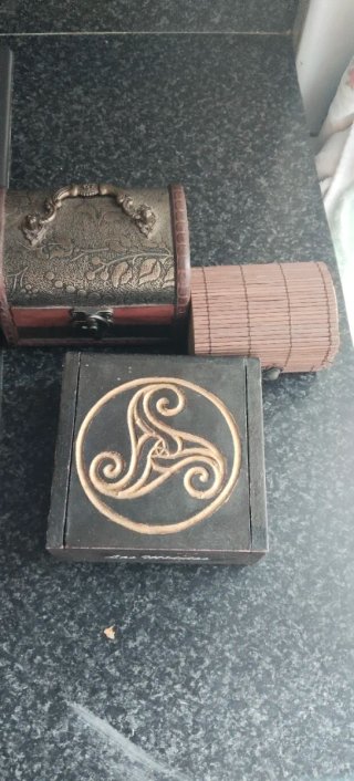 Set de 3 Joyeros Decorativos.