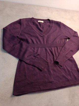 Jersey de punto morado