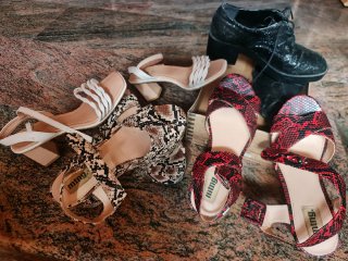 Lote de 4 pares de zapatos mtng