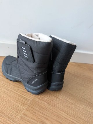 Botas de Nieve Quechua Negras Talla 34