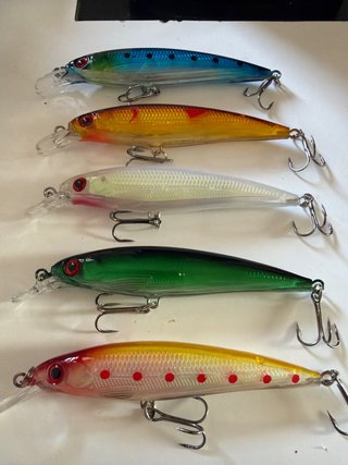Set de 5 Señuelos de Pesca