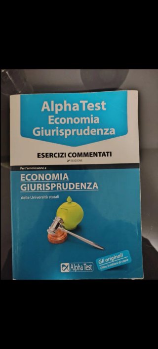 Alpha Test. Economia. Esercizi commentati