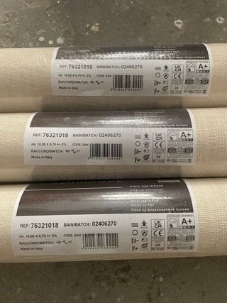3 Rollos de Papel Pintado Casamance Mestizo.