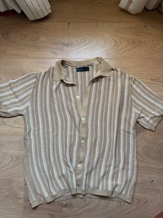 Polo de punto Lefties beige