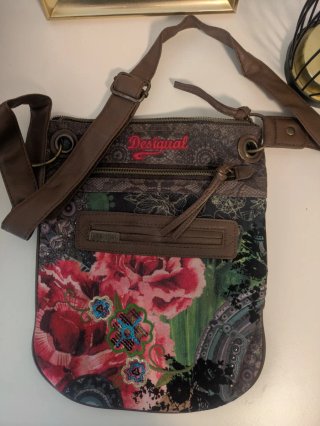 Bandolera Desigual Estilo Vintage