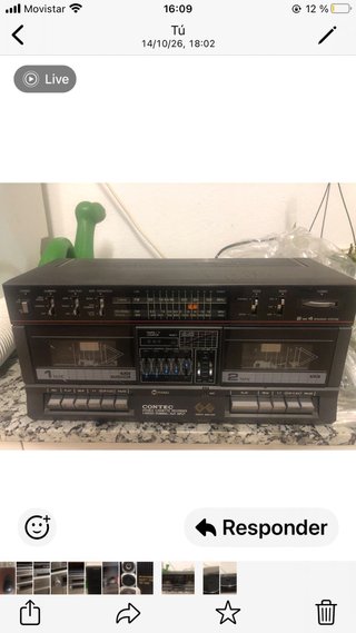 Doble Pletina Cassette COUTEC