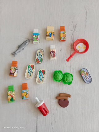 Set de 16 Accesorios Playmobil Comida
