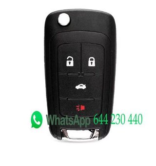 Carcasa llave 4 botones Opel,Vauxhall