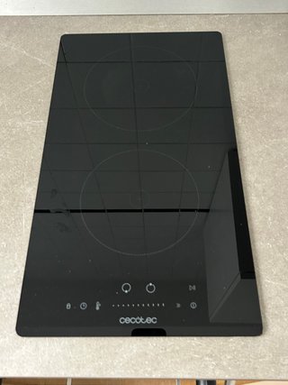 Placa de Inducción Cecotec 2 Fuegos