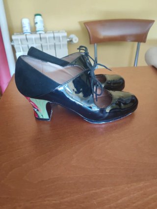 Zapatos Flamenco Begoña Cervera Talla 39.5