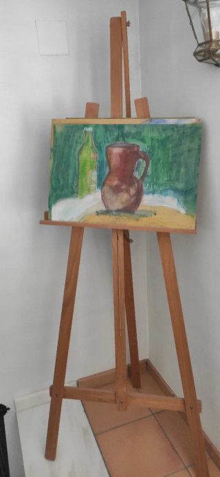Caballete de Pintura de Madera