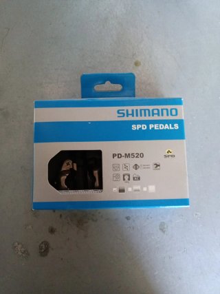 Pedales Shimano PD-M520 SPD