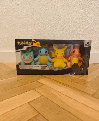 Confezione da 4 Figure Pokémon Select (10cm)