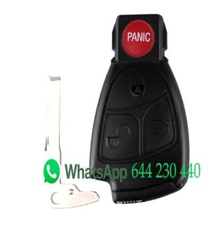 Carcasa llave 4 botones Mercedes
