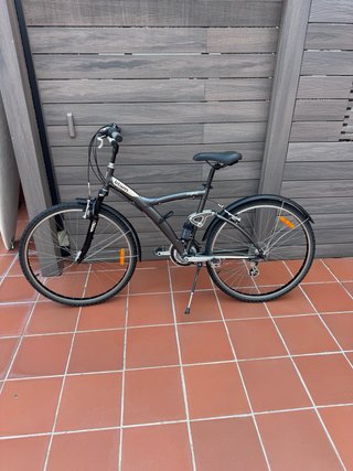 Bicicleta Btwin Original Gris