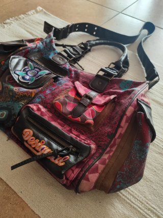 Bolso Bandolera Desigual Patchwork