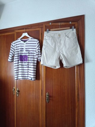 Conjunto de Camiseta y Pantalón Corto