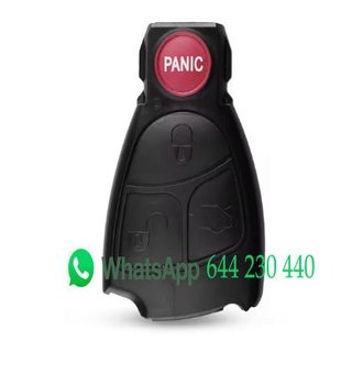Carcasa llave 4 botones Mercedes