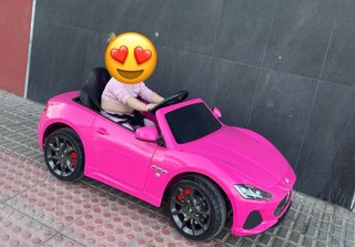 Coche Eléctrico Infantil Rosa