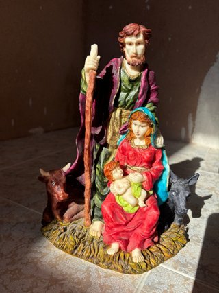 Figura de Belén con Misterio