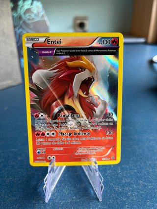Carta Pokémon Entei Básico AOR 15