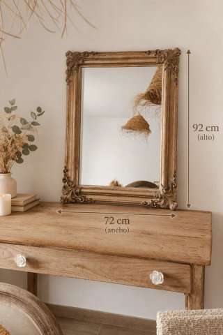 Lote de 2 Espejos Decorativos Vintage
