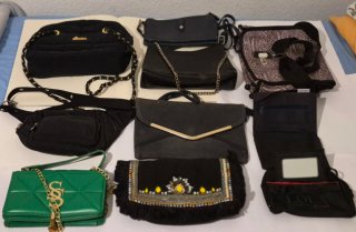 Lote de 10 Bolsos Variados