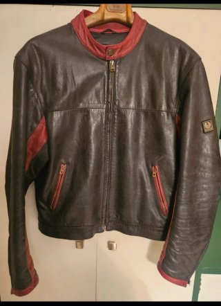 Chaqueta de Piel Belstaff Dark Knight