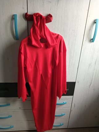 Disfraz de Demonio Infantil Rojo