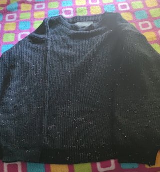 Jersey de punto negro