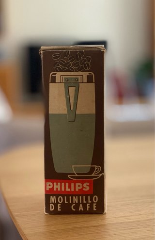 Molinillo de café Philips años 60
