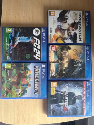 Lote de 5 Juegos para PS4 (PlayStation 4)