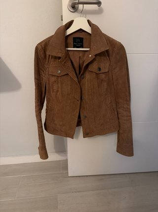 Cazadora de ante Lefties marrón