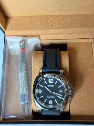 Reloj Seiko Mod Panerai Luminor 40mm