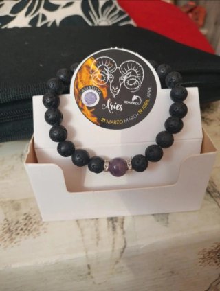 Pulsera Aries con Amatista