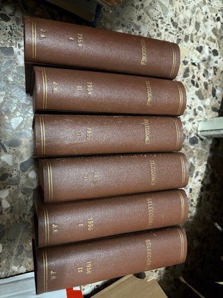 Lote de 6 libros retapados readers digest 1954