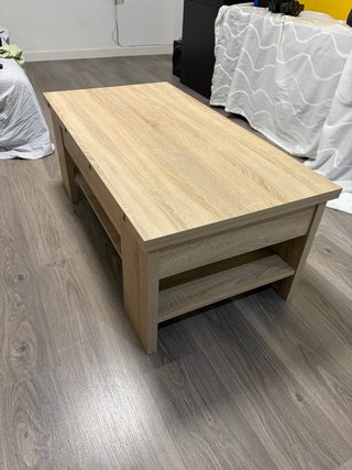 Mesa de centro elevable y extensible