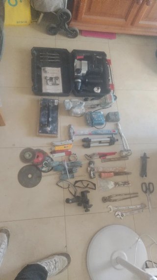 Set de herramientas variadas