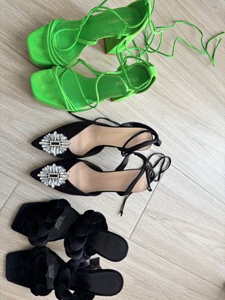 Pack de 3 pares de tacones