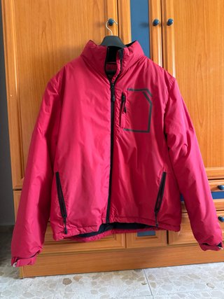 Chaquetón acolchado Coldland rojo