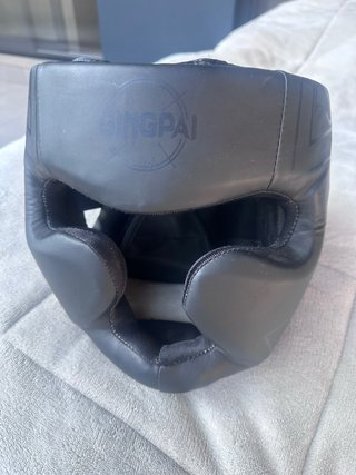 Casco de Boxeo y MMA GINGPAI Negro Talla M