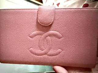 Cartera Chanel Vintage Piel Caviar Rosa