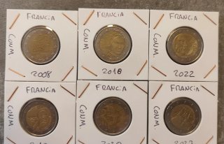 Set di monete commemorative da 2 euro