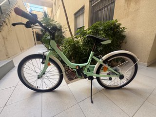 Bicicleta Infantil Verde 20 pulgadas